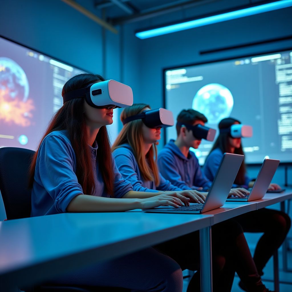 Laboratorio de realidad virtual educativa
